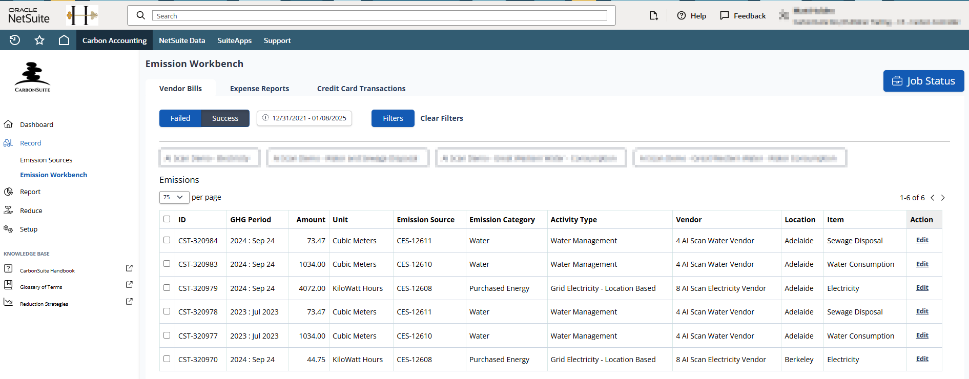 AI Scan Emission Workbench